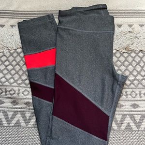 under armour size small compression colorblock workout legging
